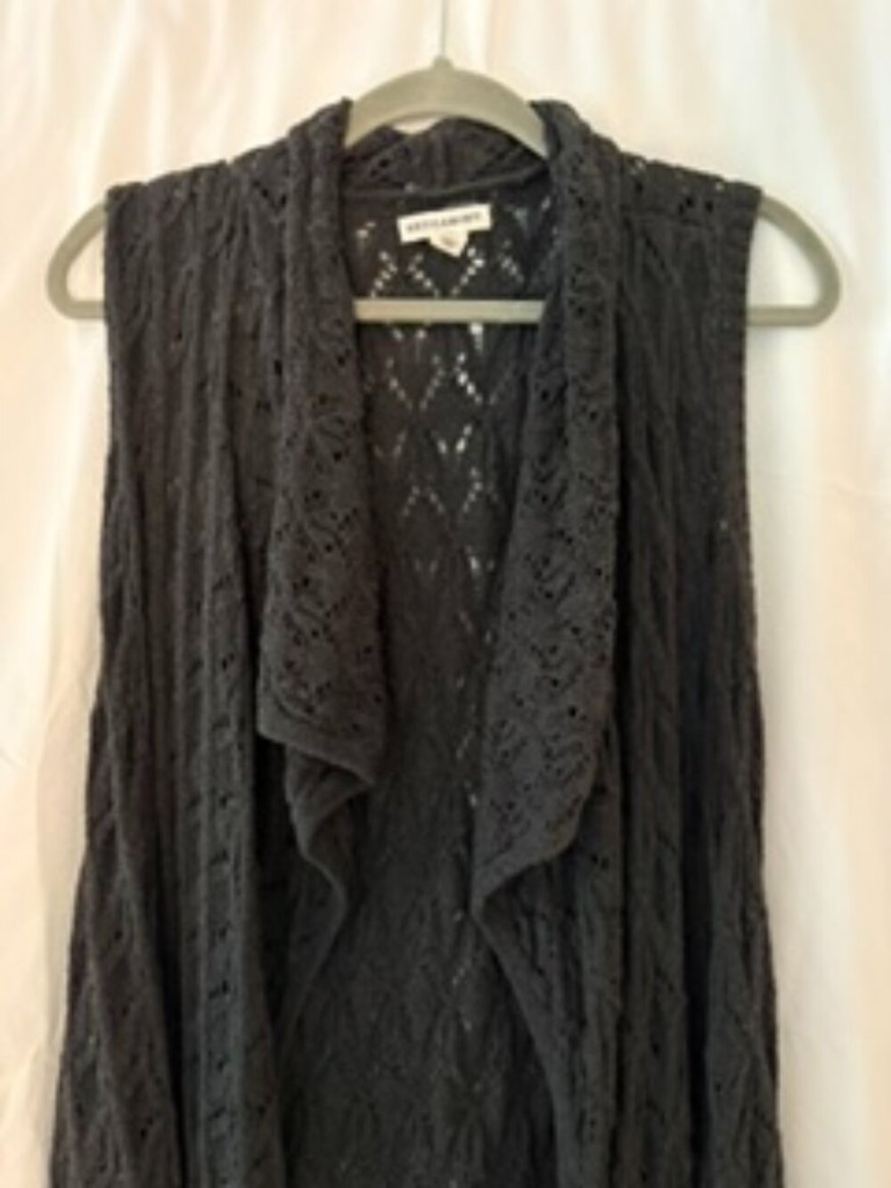 ArtisanNY Knit Sweater/Size Small/Dark Gray